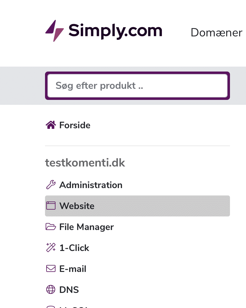 Aktiver SSL hos Simply.com på din WordPress hjemmeside